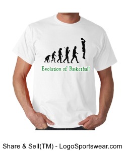 EVOLUTION OF BASKETBALL SHIRT Design Zoom